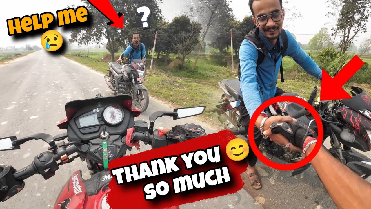 Ride Ke Beech Fasi Bike…😰 Maine Kar Di Start! | Moto Vlog 