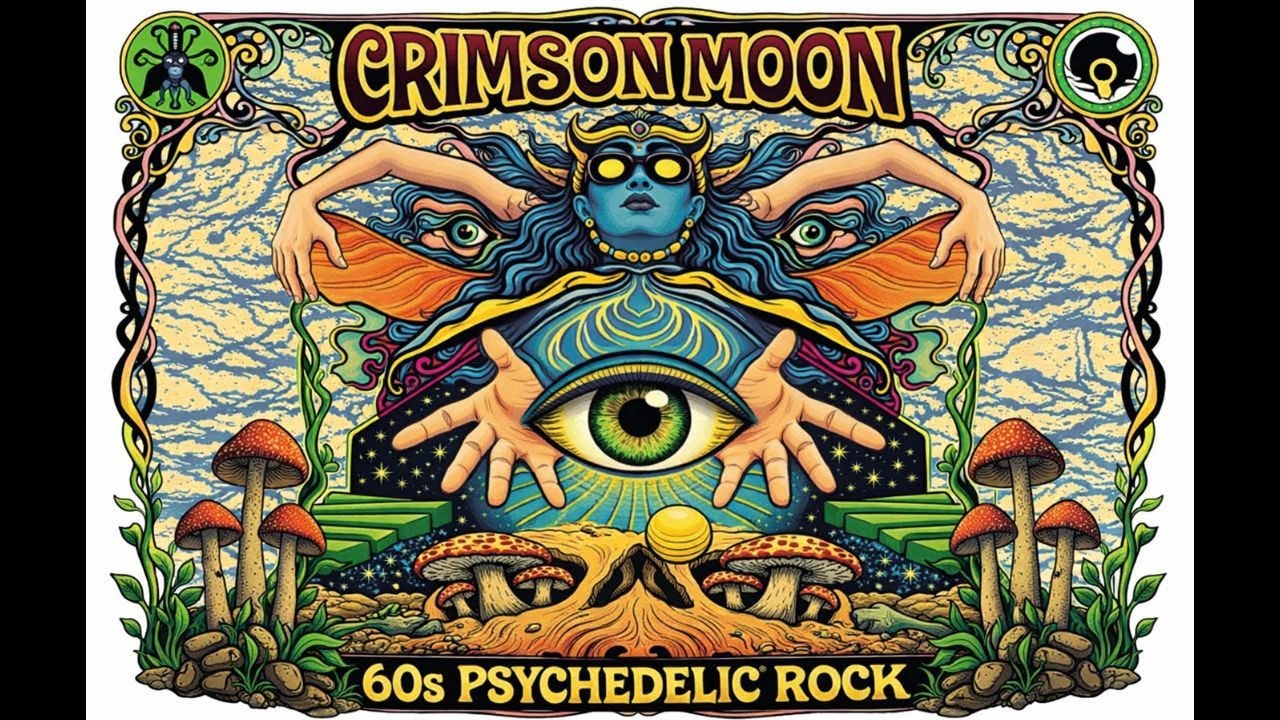 CRIMSON MOON | The Tenant [FULL ALBUM] (60s Psychedelic Acid Rock)