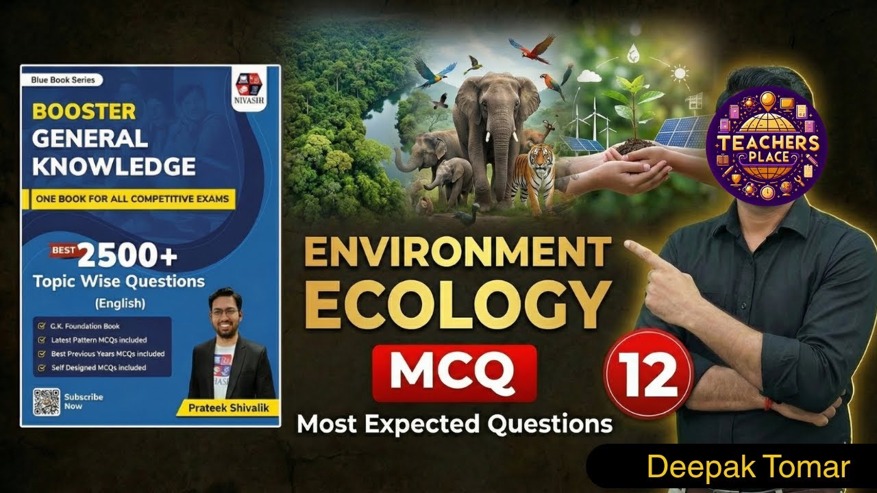 KVS NVS Tier 1 | Environment and Ecology | Most Expected MCQ and PYQ |