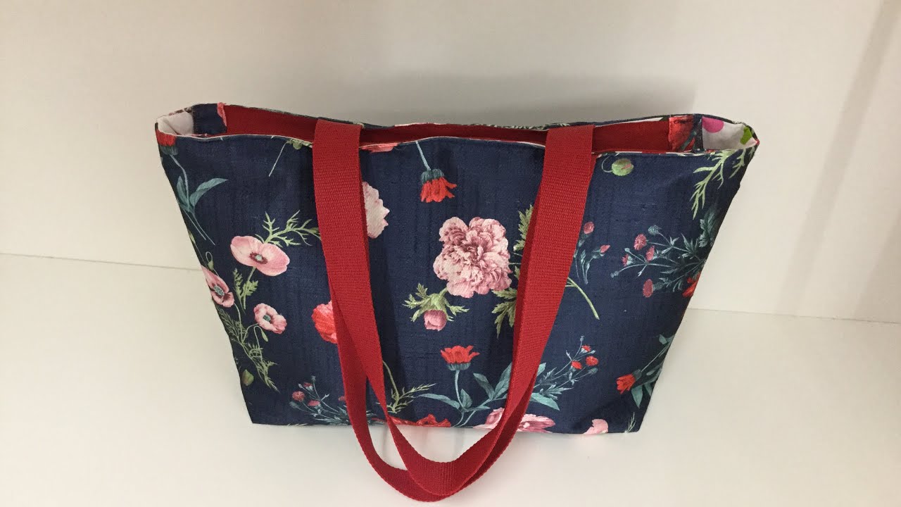 Coudre un sac Tote Bag avec fermeture éclair - Tuto Couture Madalena