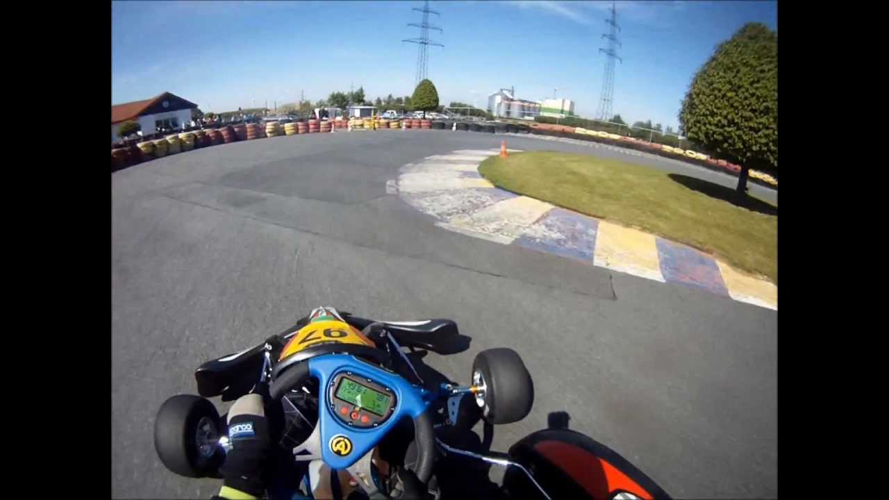 Kartbahn Büren 17.5.2012 Teil 1 (Rotax max Senior) [HD]