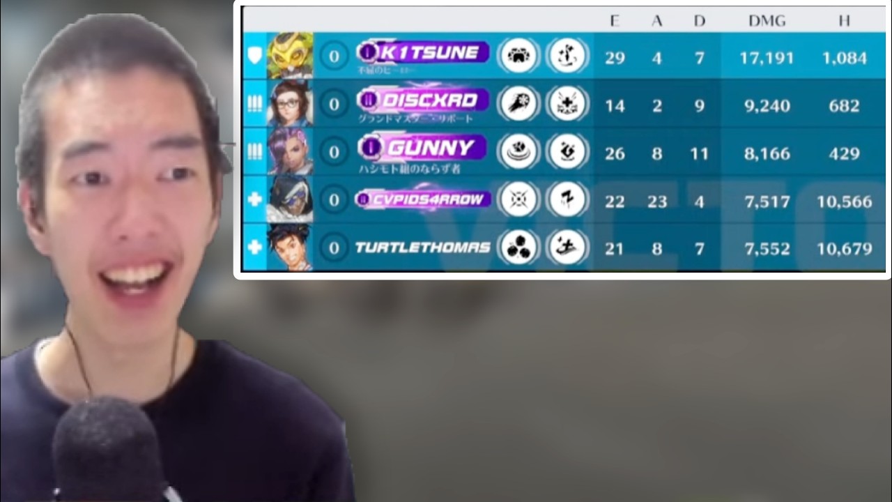 【OW2】DPSさん2人分のダメージは日常茶飯事【最高76位タンク】