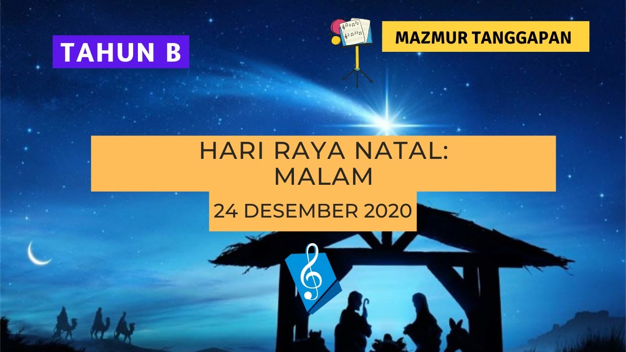 Mazmur Tanggapan - 24 Desember 2020 - PS. 806 - Hendaklah langit bersukacita