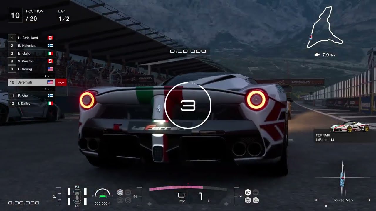 Gran Turismo 7: 2013 Ferrari LaFerrari. This cars engine sounds awesome