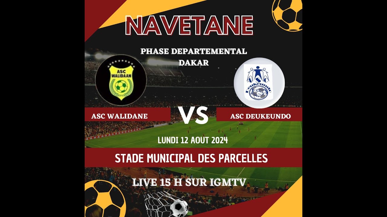 wallidan vs Deukeundo , phase departemental  , 2eme Mitemp