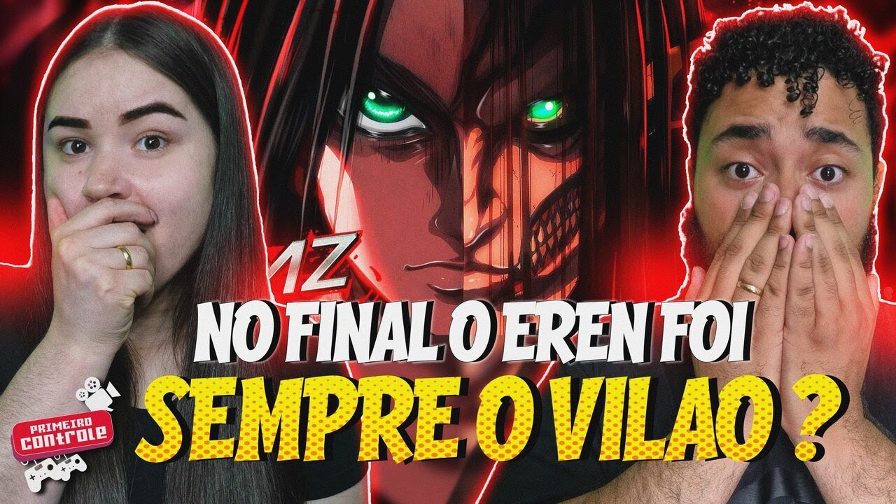 Eren (Attack on Titan) - AO SOM DO ESTRONDO | 7 Minutoz - [REACT EM CASAL]