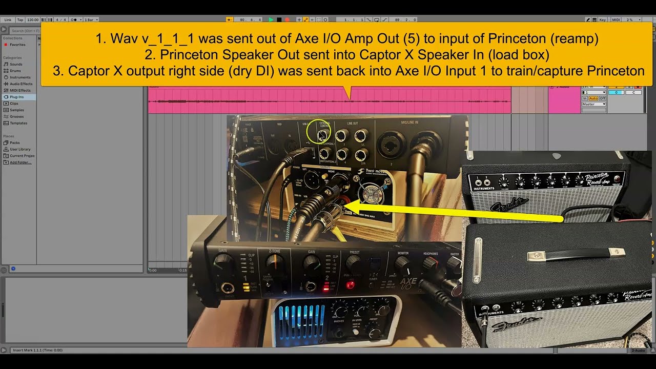 NAM How to make your first capture with steps and instructions Neural Amp Modeler train Axe I/O