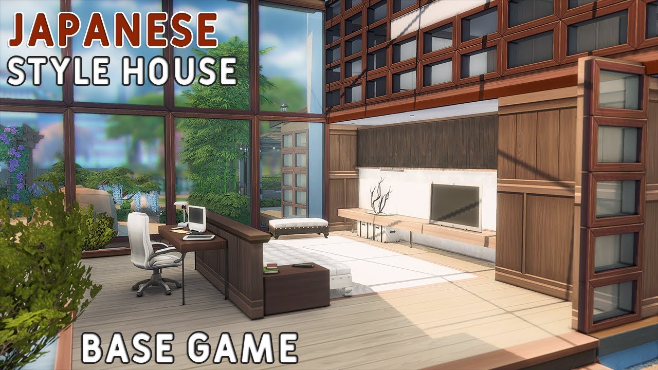 🌸Japanese Family House • Interior | NoCC | Base Game Only | Sims 4 | Stop Motion
