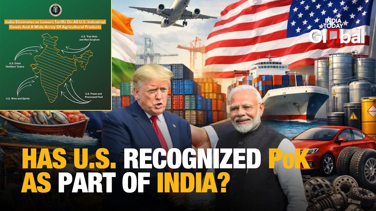 Trump Administration’s India Map Stuns Pakistan By Including PoK And Aksai Chin