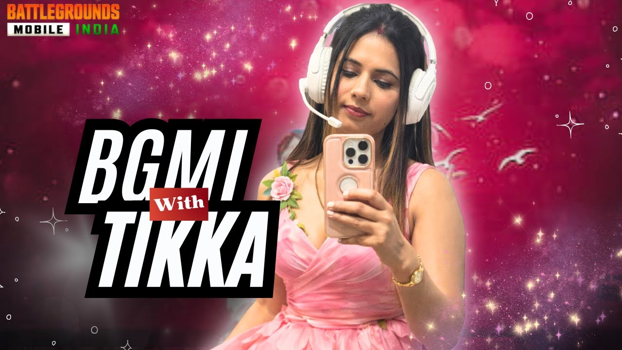ROAD TO 1K-BGMI LIVE WITH CHICKENTIKKAYT #GAMERGIRL