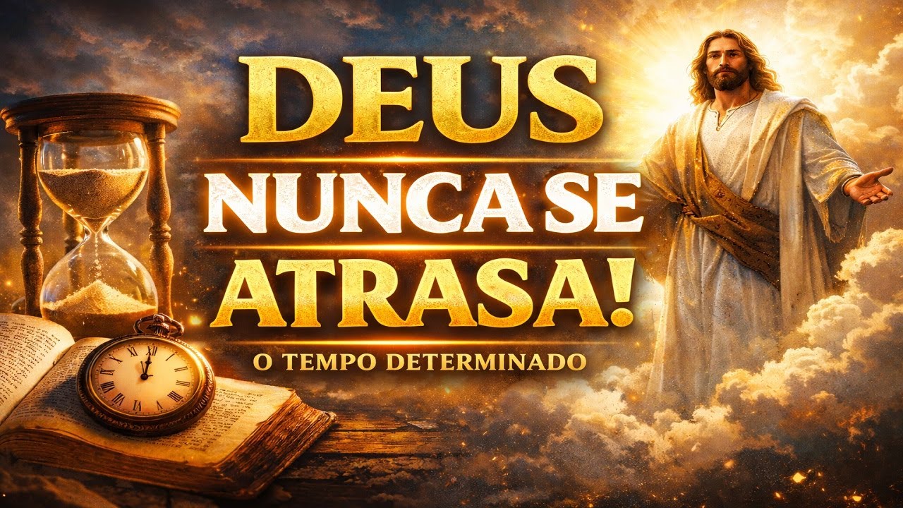 DEUS NUNCA SE ATRASA — ISSO VAI MUDAR SUA FORMA DE ESPERAR