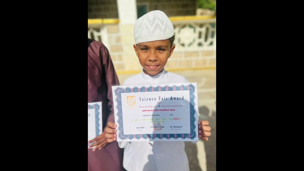 BIA Annual Science Fair winners 2022