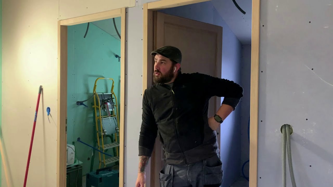 Je termine le placo du gîte - EP9