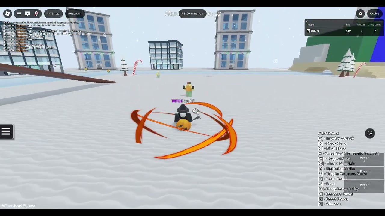 M-Witch Showcase (Infinite Script Fighting/ISF)