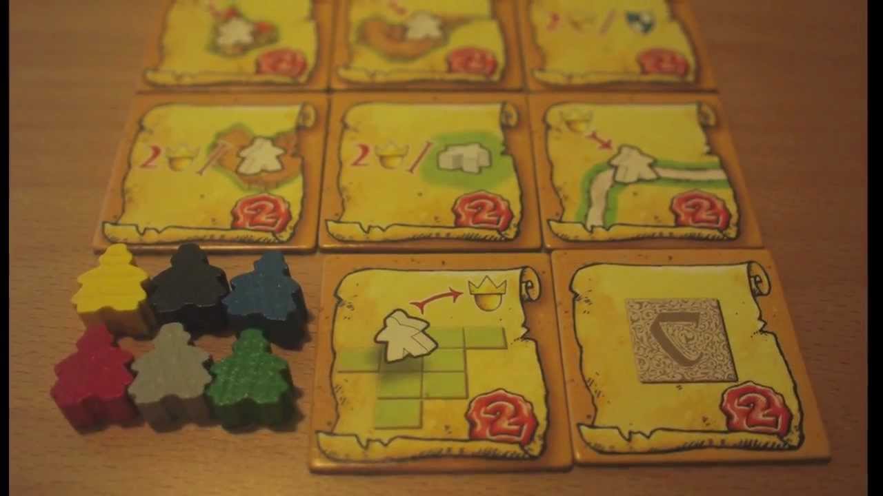 Carcassonne Viestit 2. minilisäosa (osa 2/8)