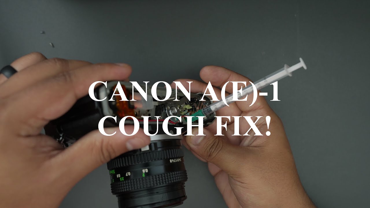 Canon AE 1 Shutter fix