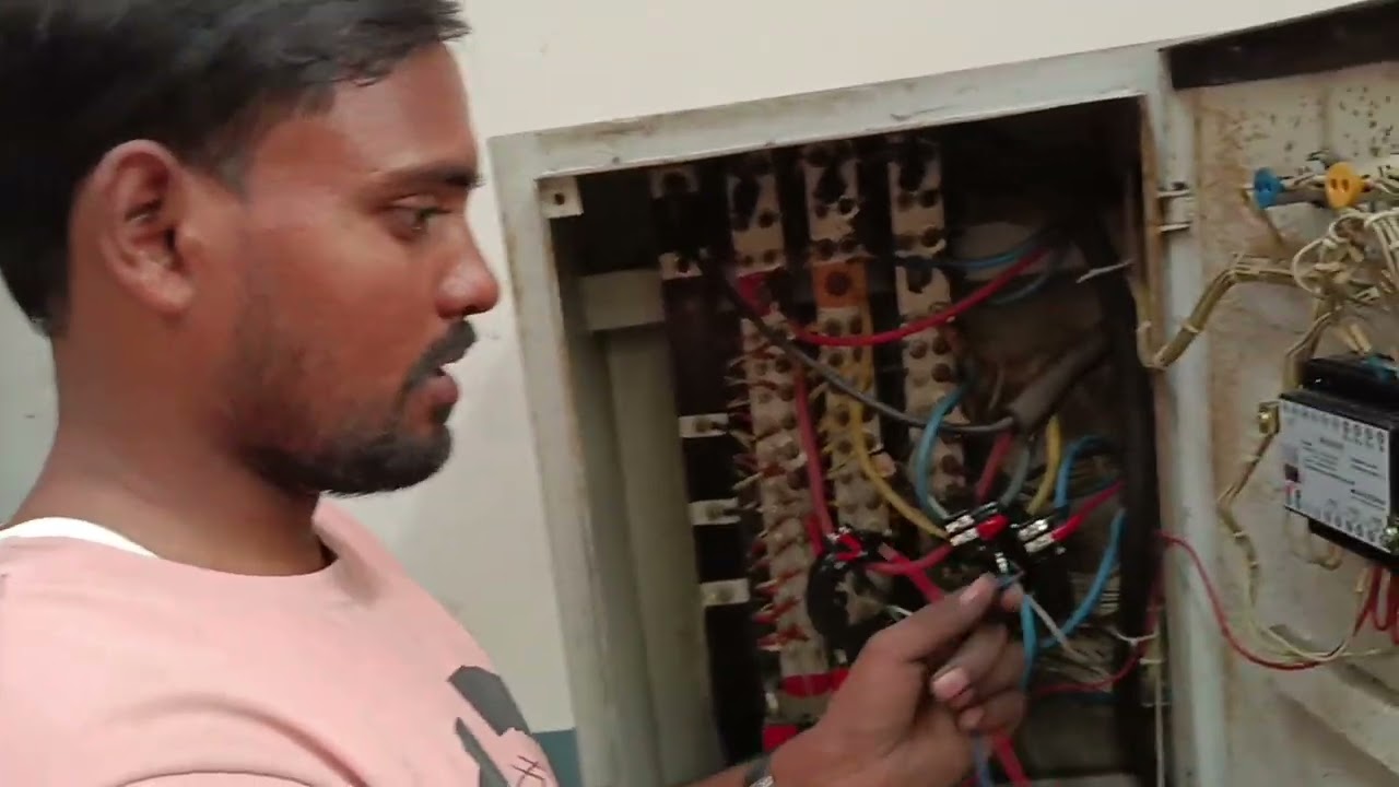   How to CT Energy Meter Control connection 