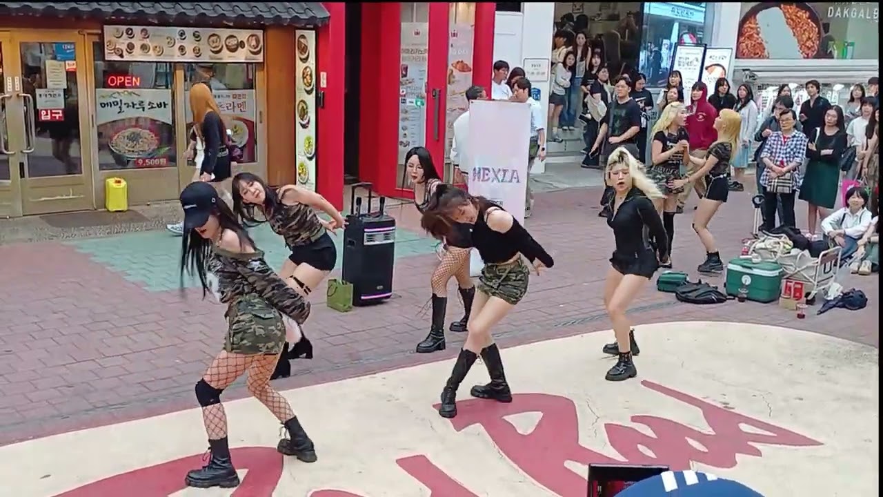 [Hearts2Hearts(하츠투하츠) - The Chase] Hongdae busking 홍대버스킹 #헥시아 #HEXIA 250531