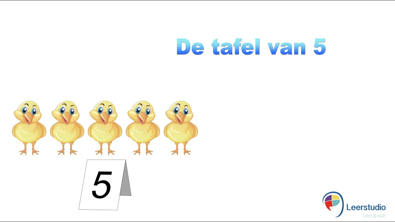De tafel van 5