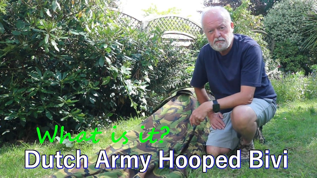 What is a Dutch Army Hooped Bivi?