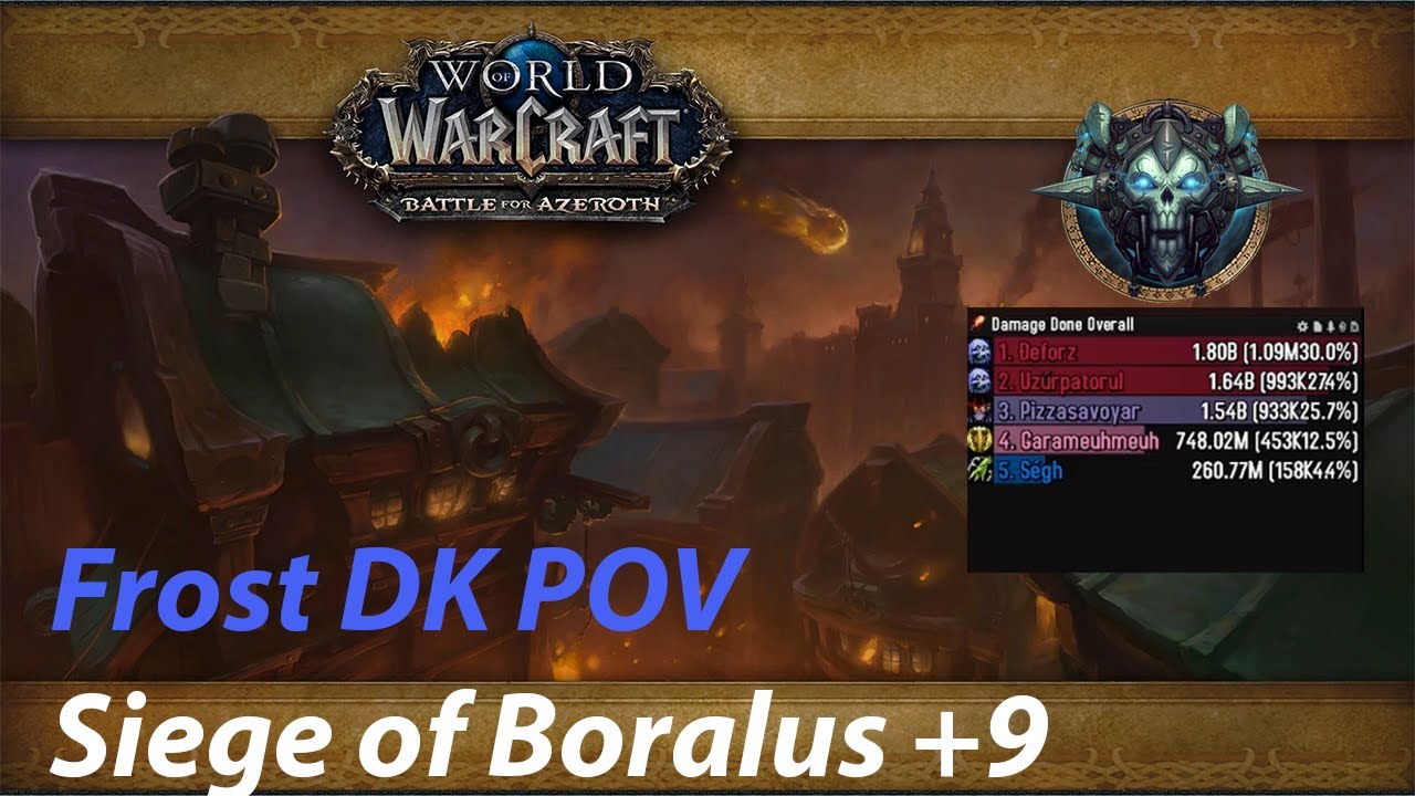 Siege of Boralus +9 / Frost DK PoV - Week 1 | The War Within | World of Warcraft