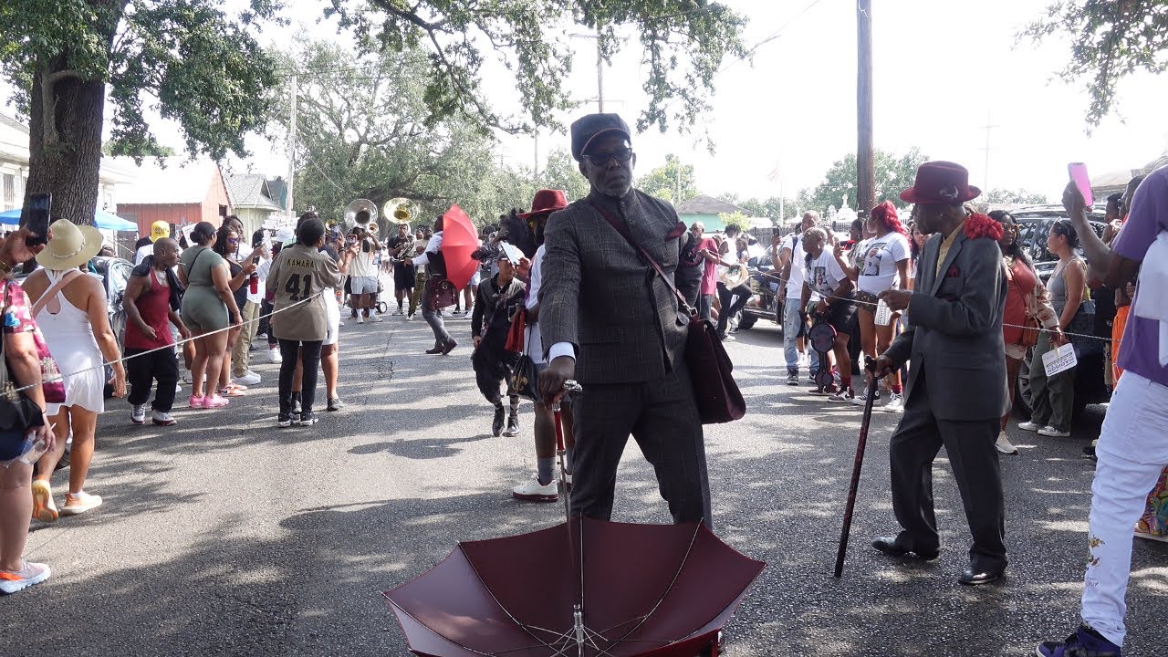 New Orleans Second Line Young Men Olympians 2023