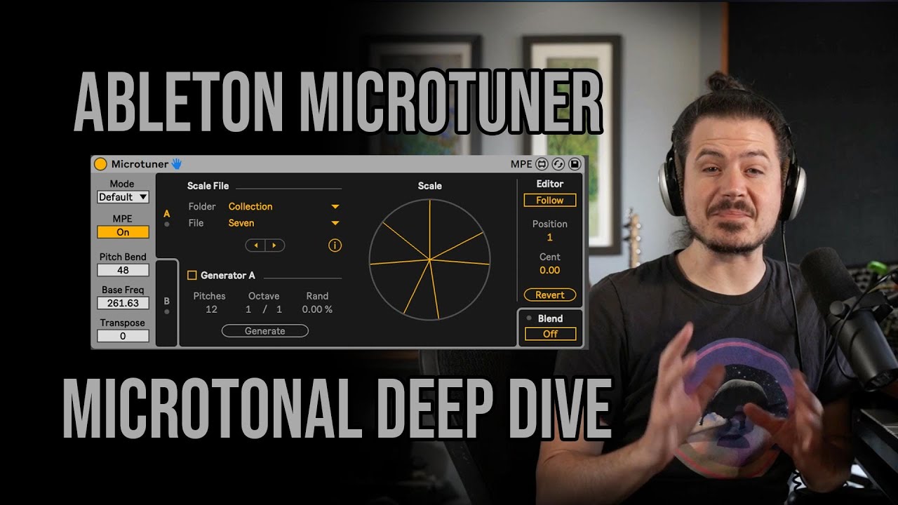 Ableton Microtuner — микротональная музыка с Ableton Live