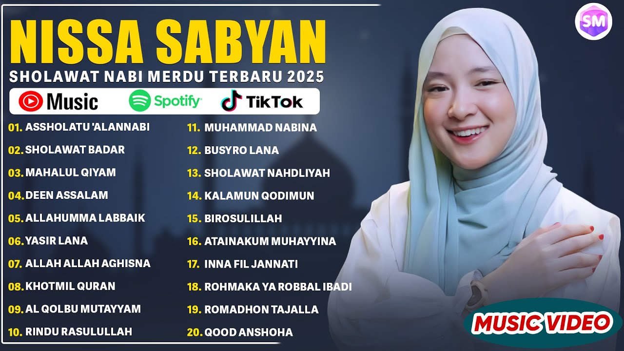 Nissa Sabyan Full Album Sholawat Terbaik 2025 - Assholatu 'alannabi | Sholawat Nabi Merdu 2025
