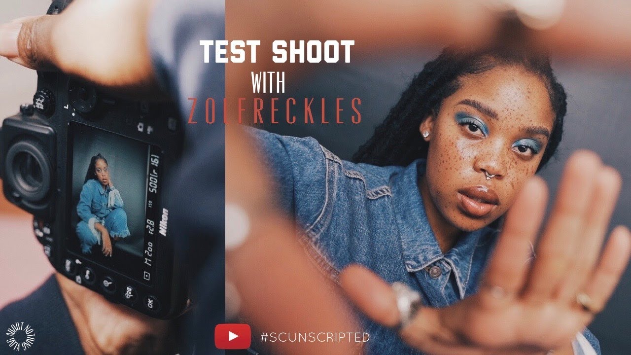 OUR LOW BUDGET STUDIO SETUP | TEST SHOOT WITH ZOLFRECKLES | SOUTH AFRICAN YOUTUBERS