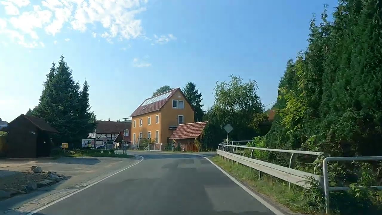 Driving GÖRLITZ to CHEMNITZ - 🇩🇪 Germany 🇩🇪