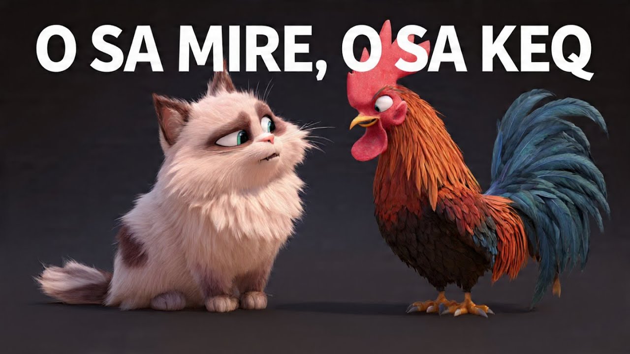 O Sa Mirë, O Sa Keq 🐮🐺 | Këngë për Fëmijë