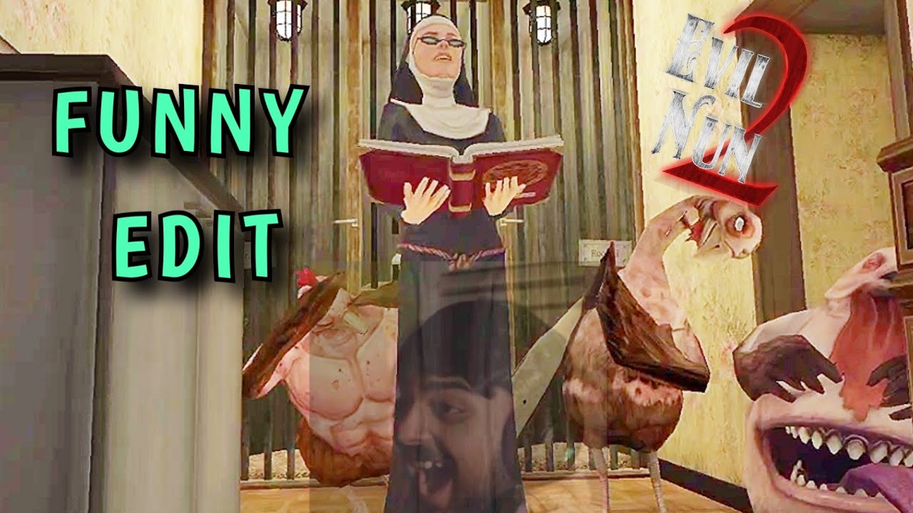 Evil Nun 2 Death Ending With Funny Edit 😁