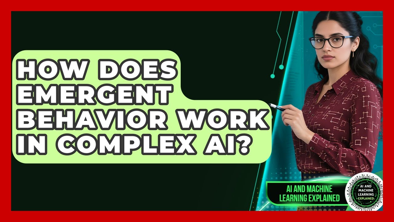 How Does Emergent Behavior Work In Complex AI? - AI and Machine Learning Explained