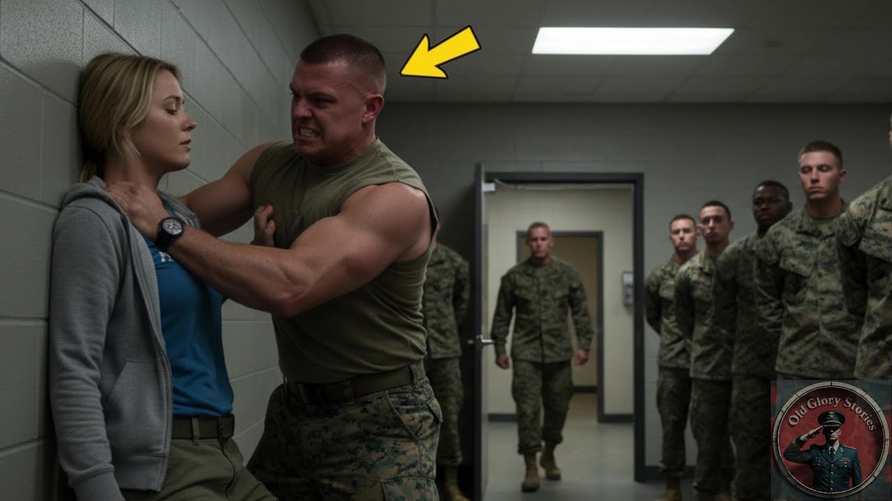 A Marine Slammed Her Against the Wall — Until Everyone Learned She Was the Commander