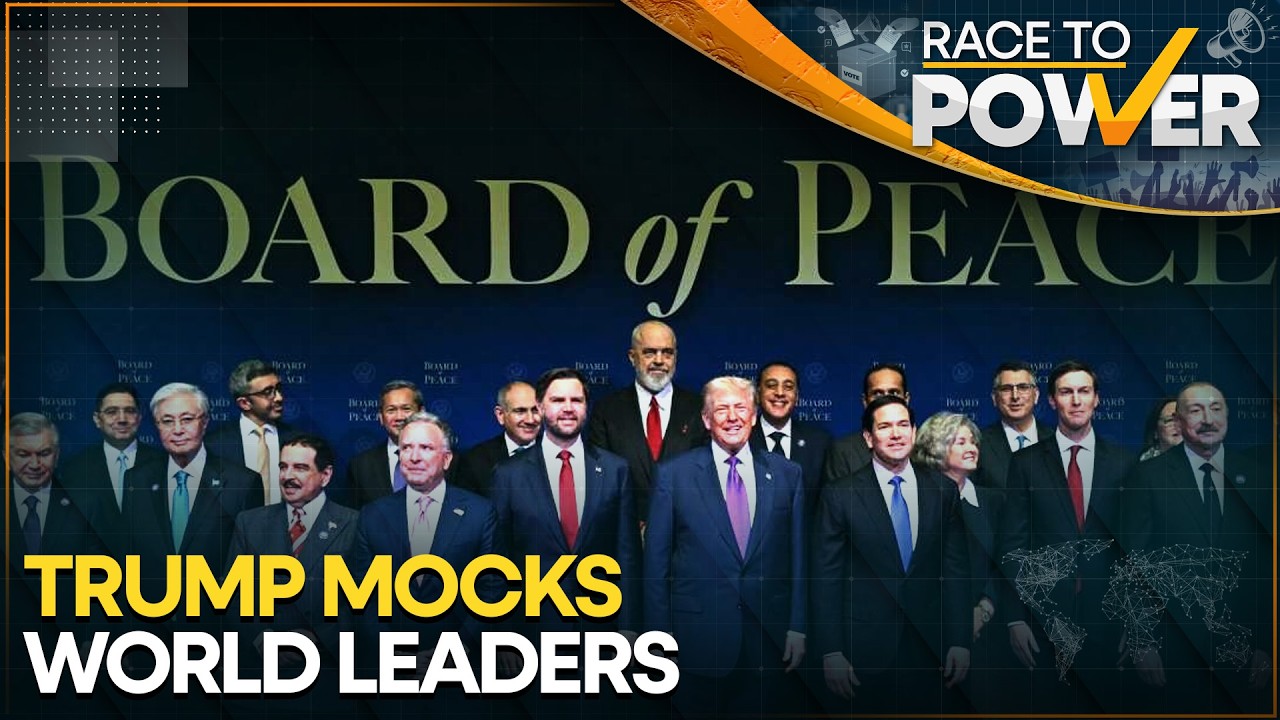 Board Of Peace: Trump Mocks World Leaders, Opens Meeting With Self-Praise | WION