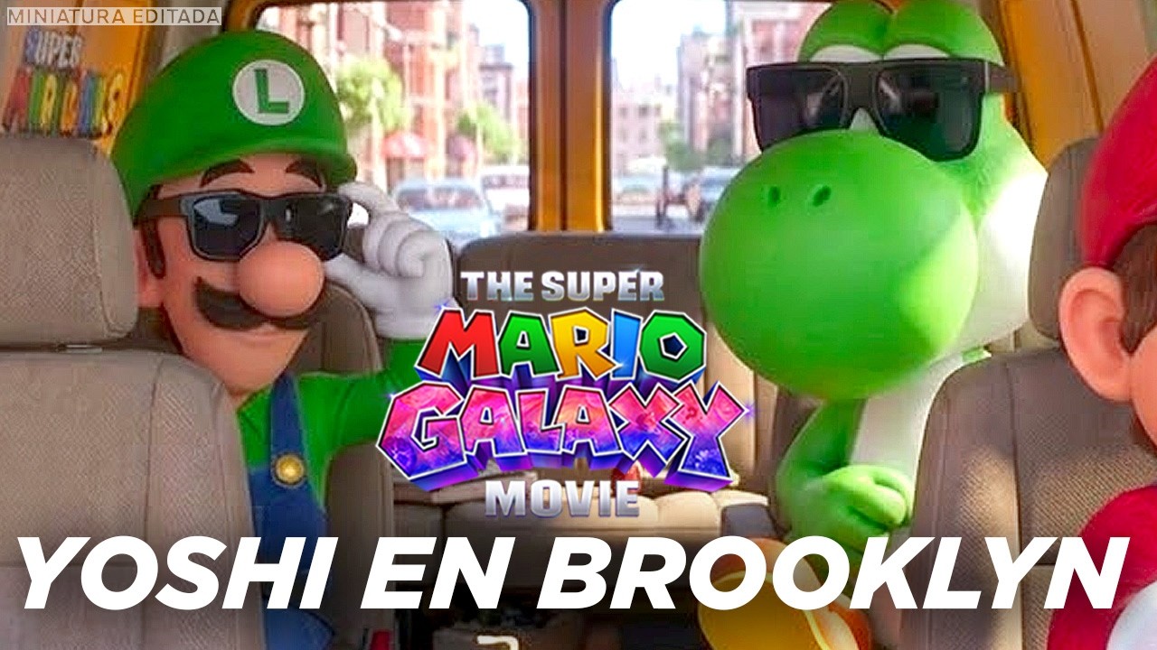 YOSHI EN BROOKLYN ES OFICIAL | MARIO GALAXY MOVIE