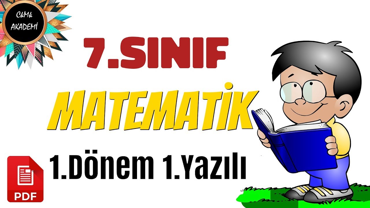 7.Sınıf MATEMATİK 1.Dönem 1.Yazılı Soruları ve Cevapları (%99 Çıkabilir 😊😊😊 )
