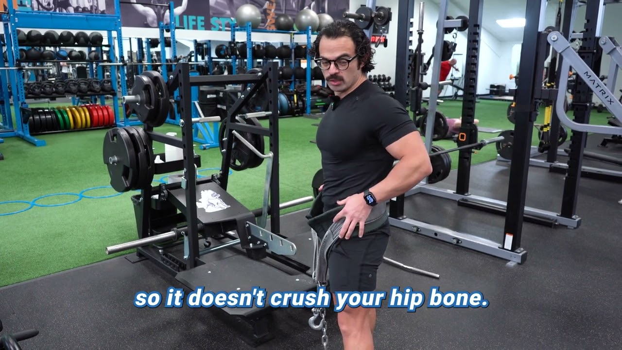 How To Use The Belt Squats Machine