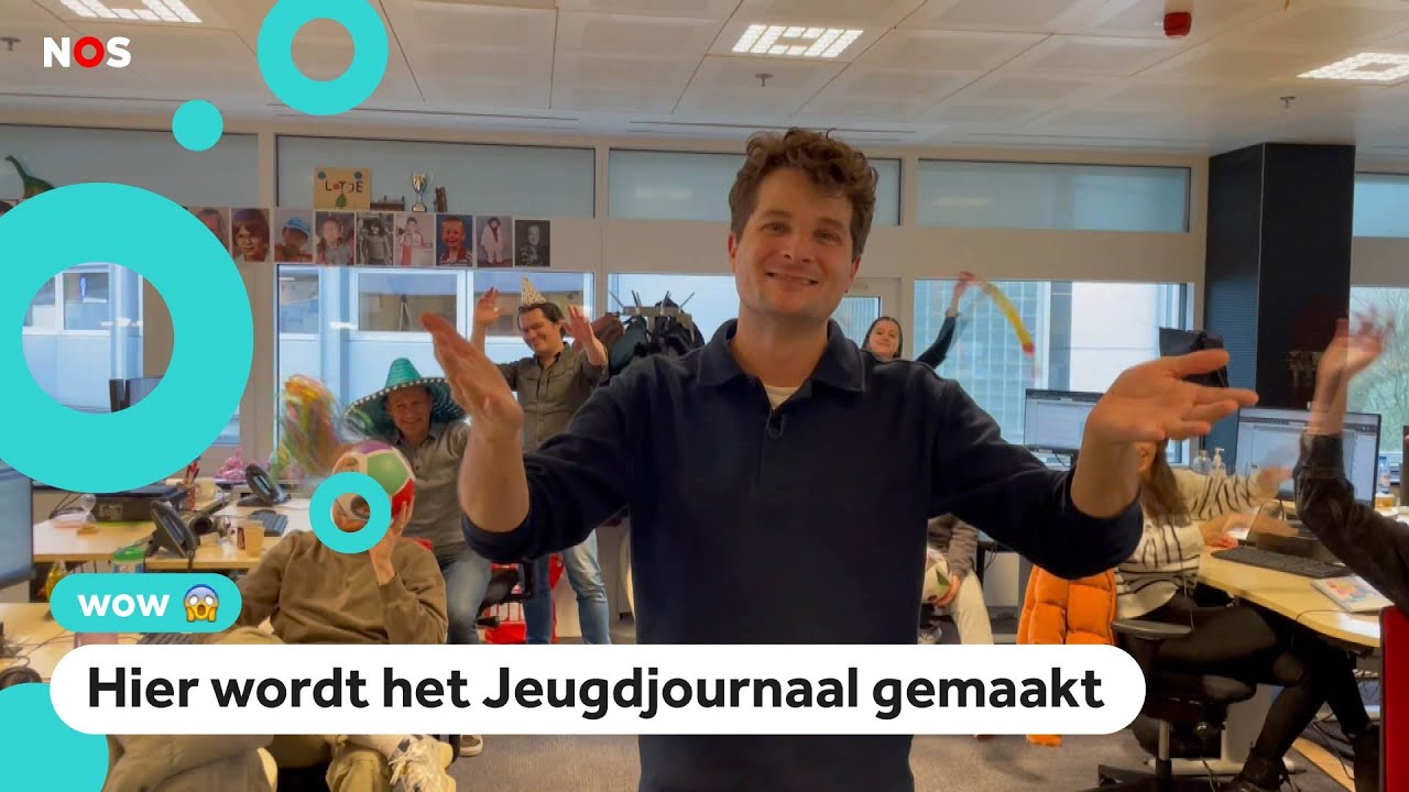 Een rondleiding door het NOS-gebouw