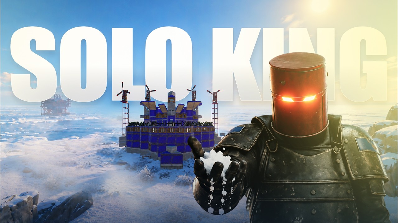 Строительство НЕУЯЗВИМОГО ЗАМКА ДЛЯ СОЛО-ИГРОКА | Rust Movie