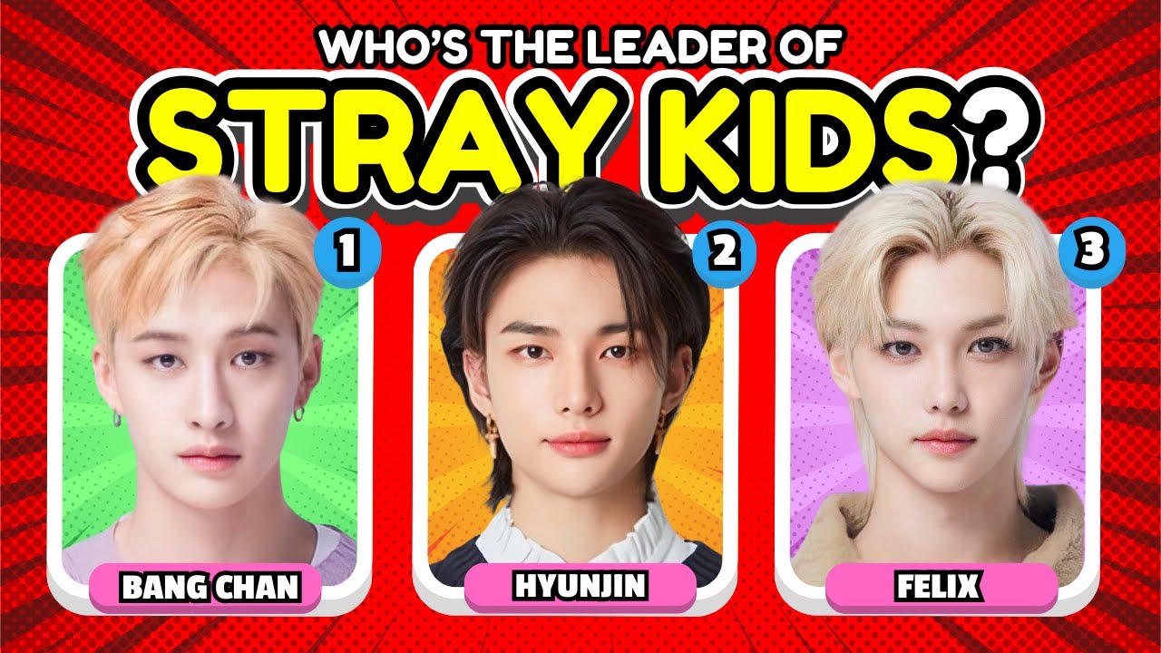 Guess the K-Pop Group LEADER | K-Pop Quiz Game 🎶💫