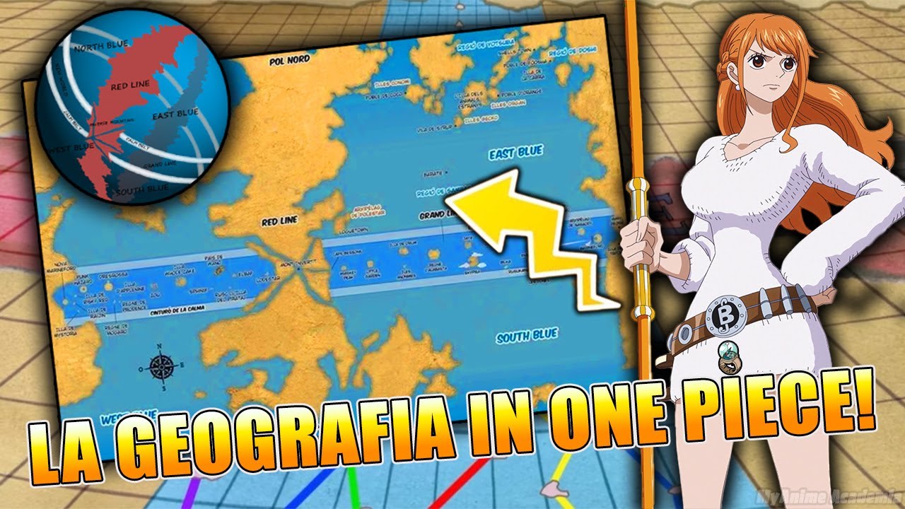 TUTTA La GEOGRAFIA di One Piece SPIEGATA - Guida Completa a One Piece 1/3