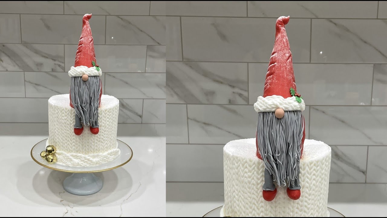Gonks/Gnome cake | Cake decorating tutorials | Sugarella SweetsSugarella Sweets