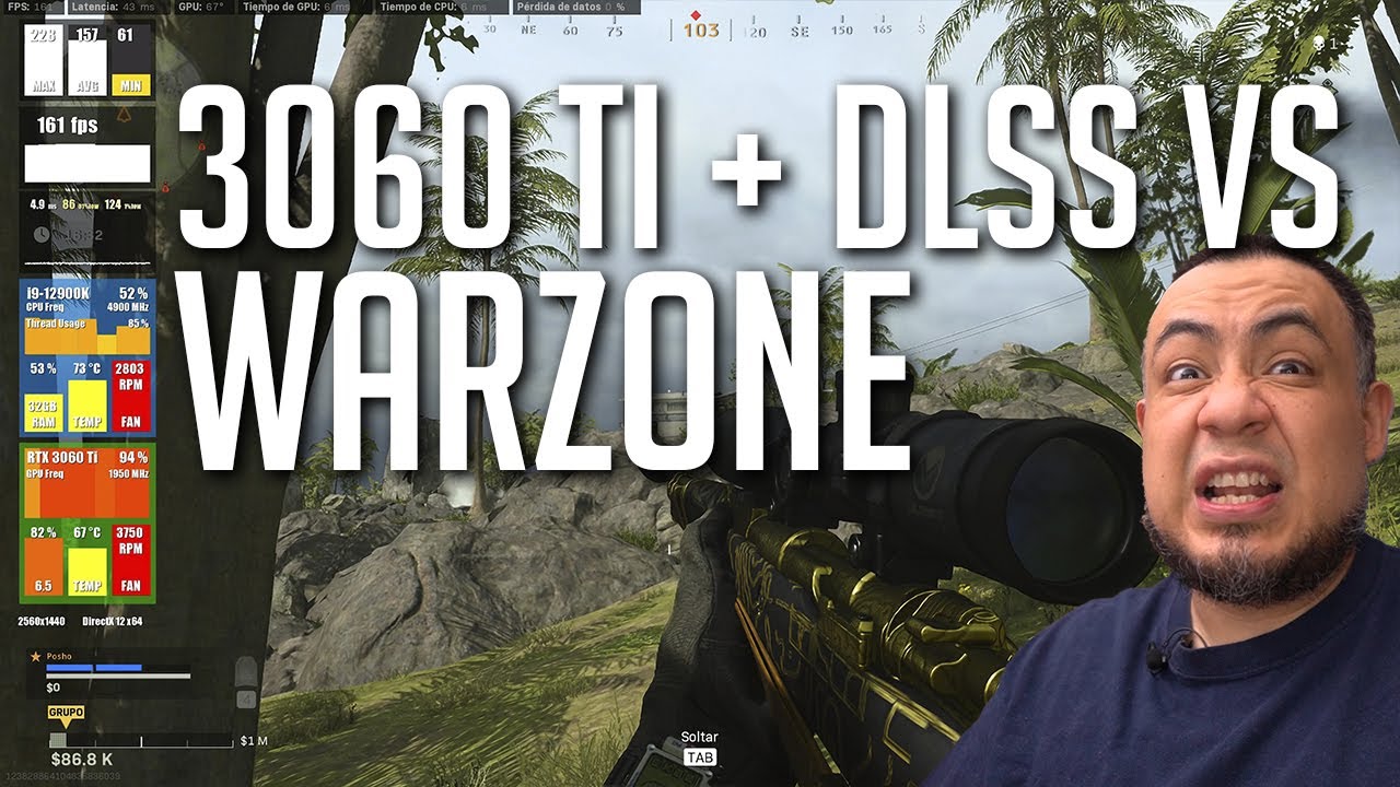 &iexcl;M&aacute;ximos FPS en Warzone con la 3060 Ti + DLSS todas las resoluciones! | El Versus