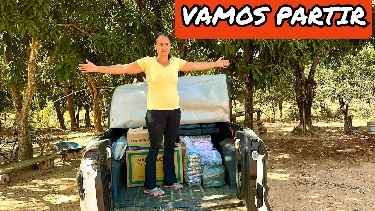 CHEGOU A HORA DE SACUDIR A POEIRA E PEGAR A ESTRADA VAMOS EMBORA