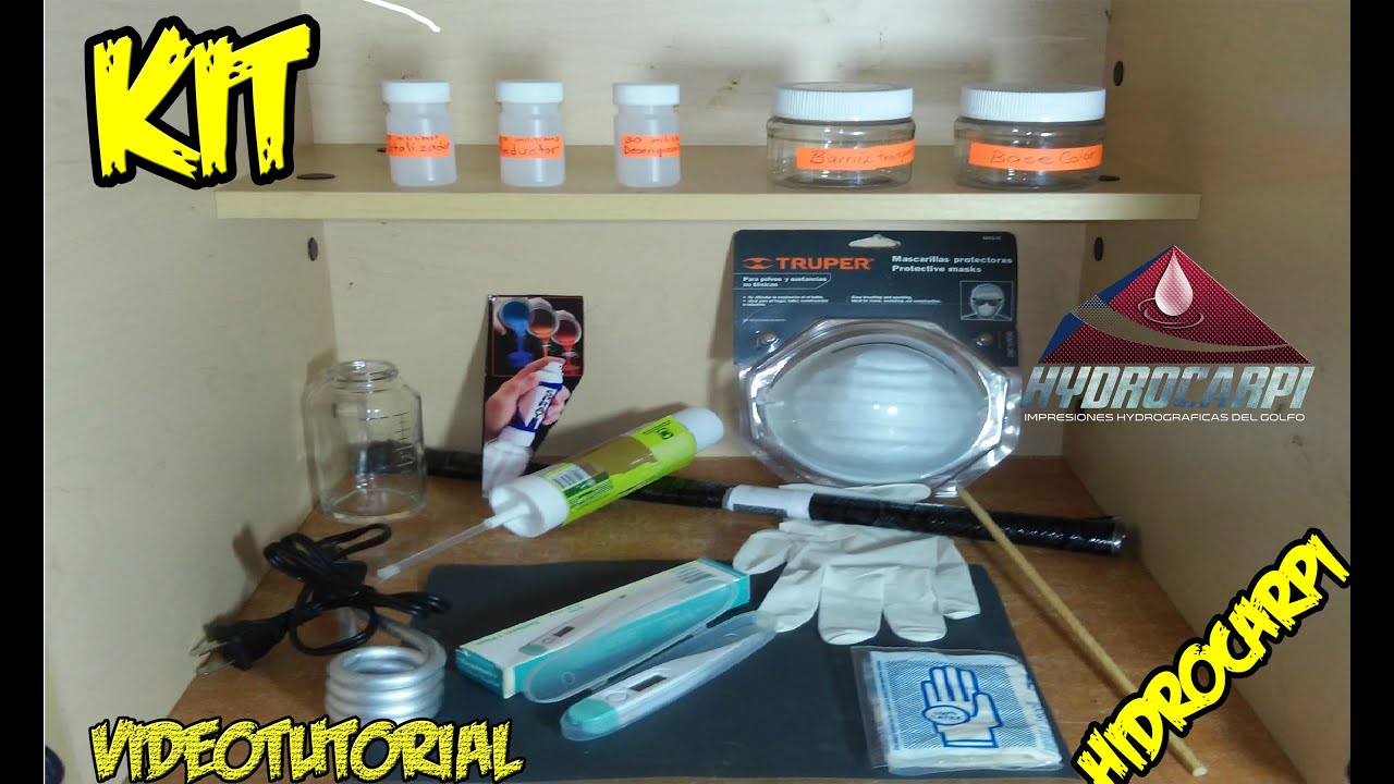 ¡¡¡TUTORIAL DE LOS KITS!!!-HIDROGRAFIA-WATER TRANSFER.