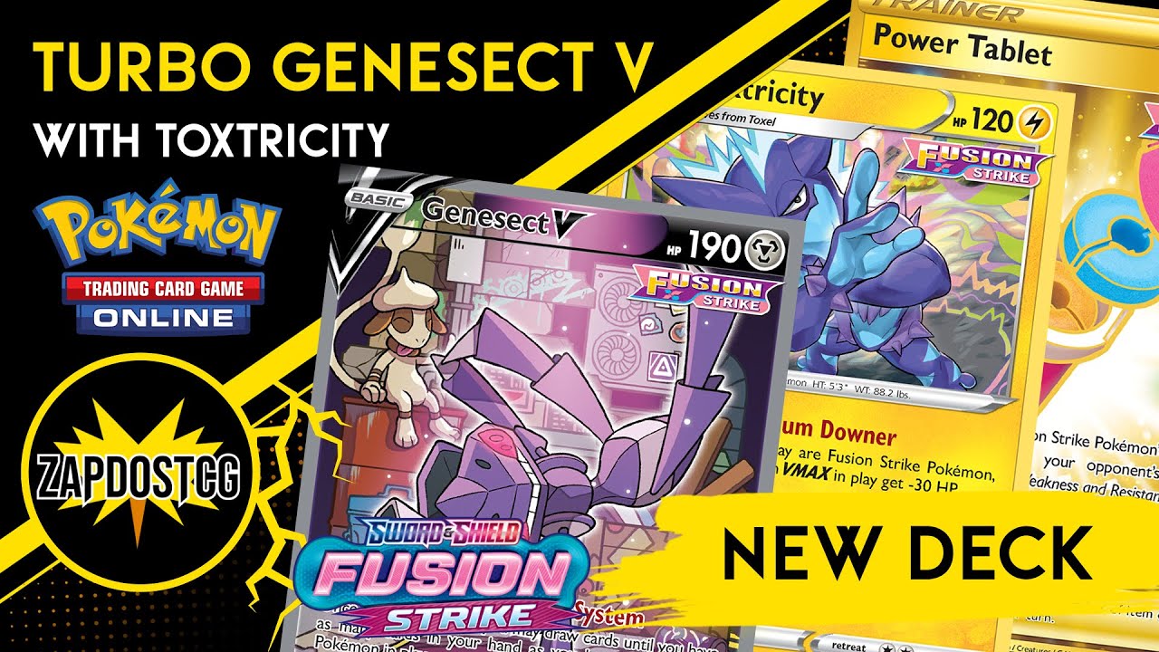 Genesect V Deck With Toxtricity OHKOs VMAXs - Turbo Decklist (Pokemon TCG)
