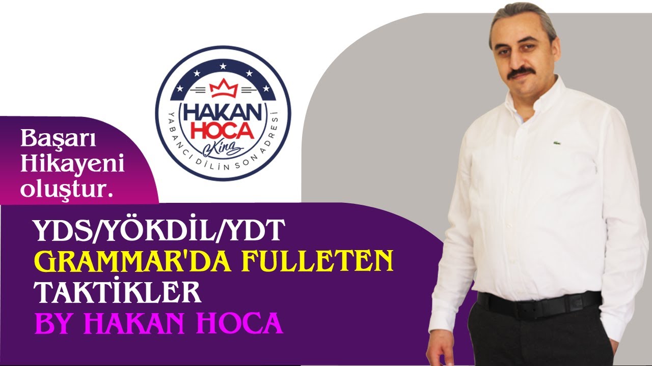 #YDS-YÖKDİL-YDT Gramerde Fulleten Taktikler!