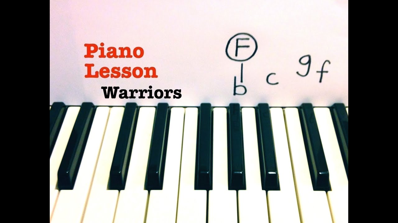 Warriors ★ Piano Lesson ★ TUTORIAL ★ Imagine Dragons