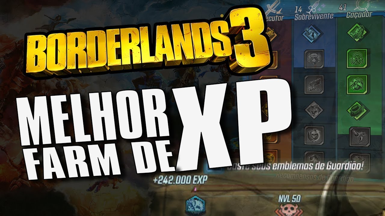 Melhor farm de XP (242k por minuto), mais Lendárias, Eridium e Dinheiro - Borderlands 3
